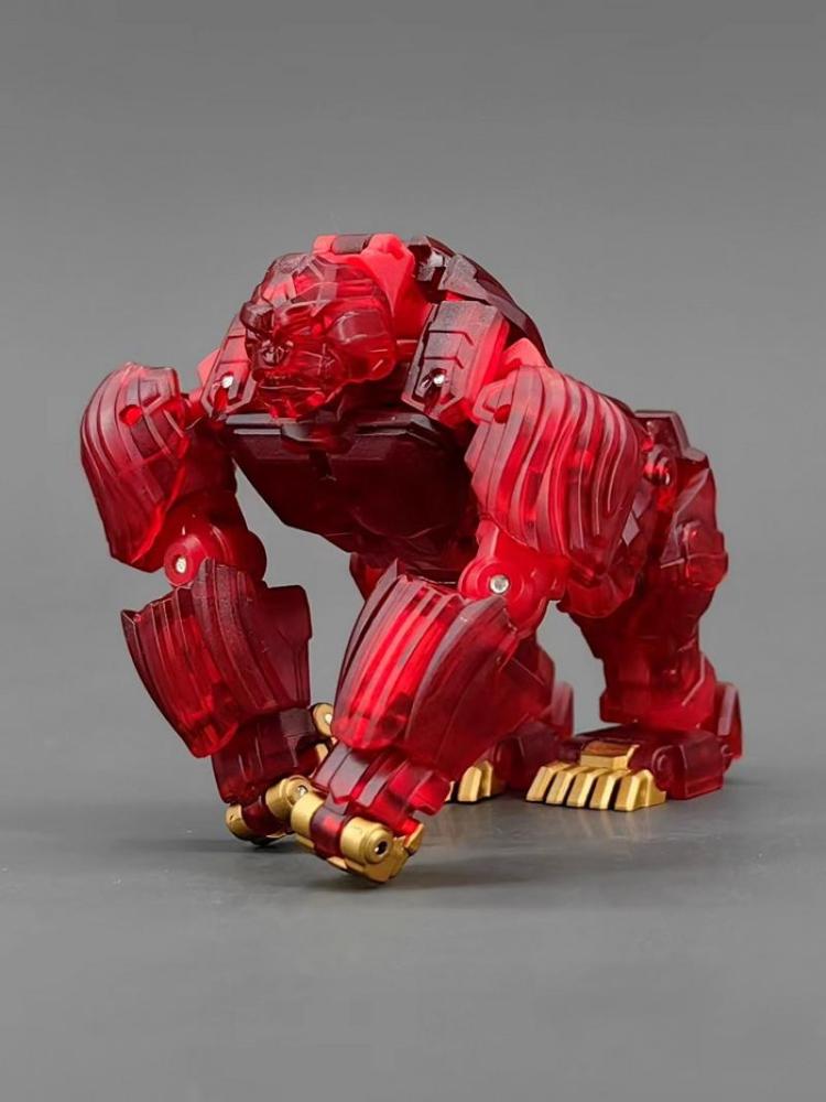 [In stock] Robot Toys RT-01R Caesar Red Transparent Version