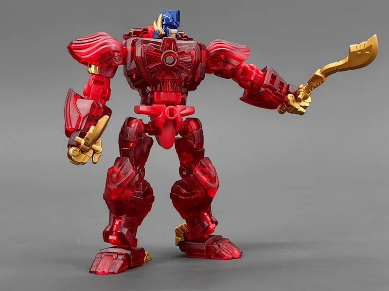[In stock] Robot Toys RT-01R Caesar Red Transparent Version