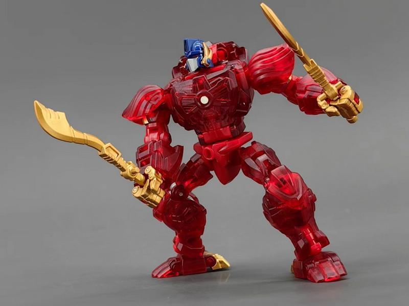 [In stock] Robot Toys RT-01R Caesar Red Transparent Version