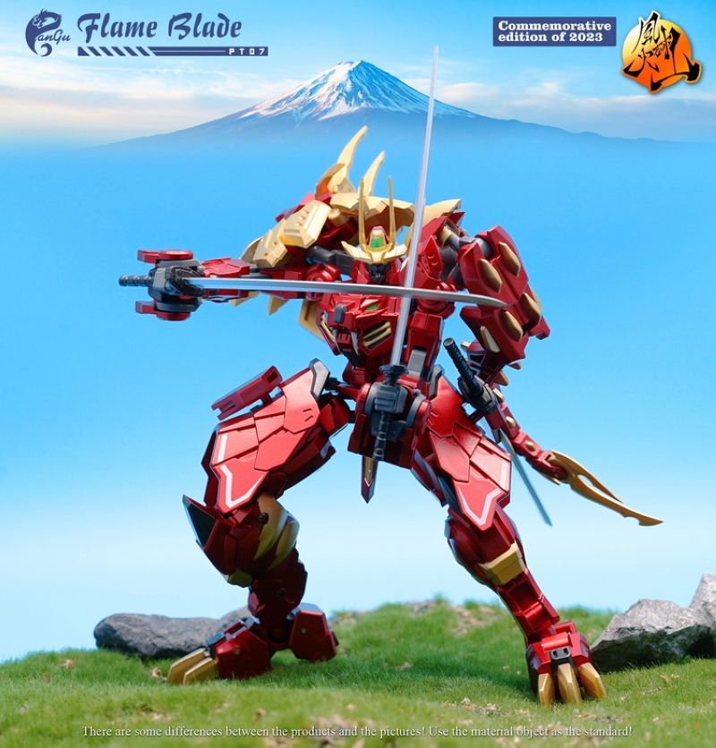 [In stock] Pangu Toys PT-07 The Blade of Fire Flame Blade Lio Convoy
