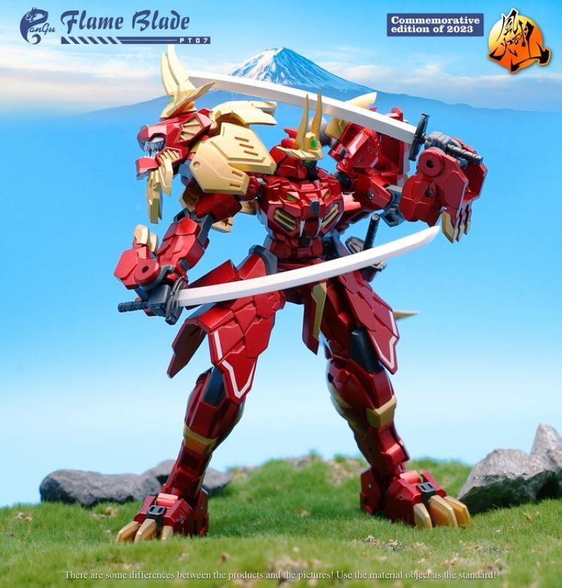 [In stock] Pangu Toys PT-07 The Blade of Fire Flame Blade Lio Convoy
