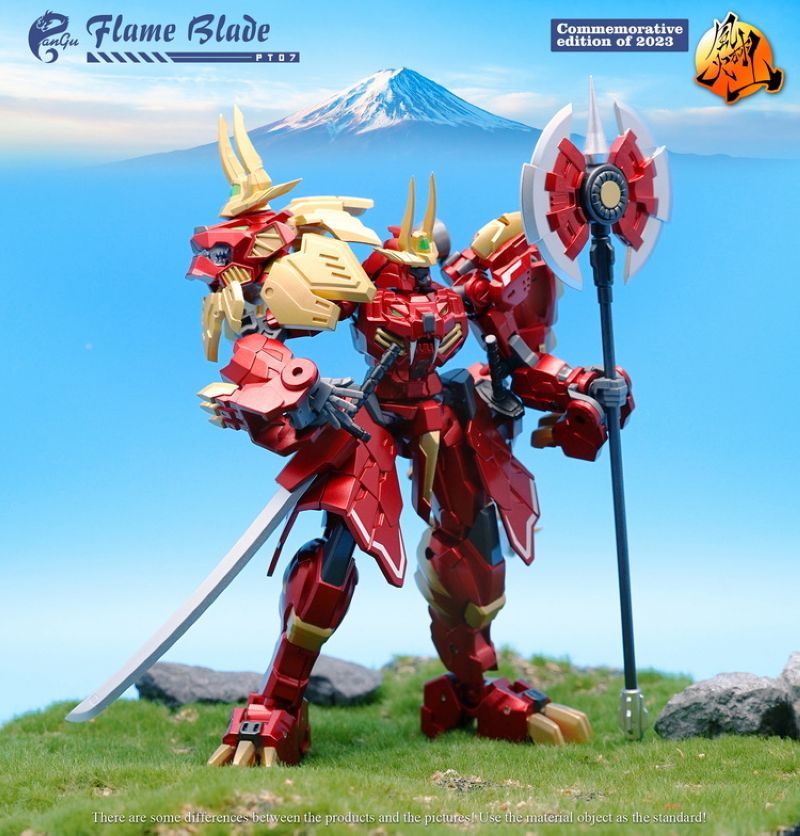 [In stock] Pangu Toys PT-07 The Blade of Fire Flame Blade Lio Convoy