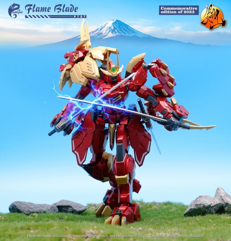 [In stock] Pangu Toys PT-07 The Blade of Fire Flame Blade Lio Convoy