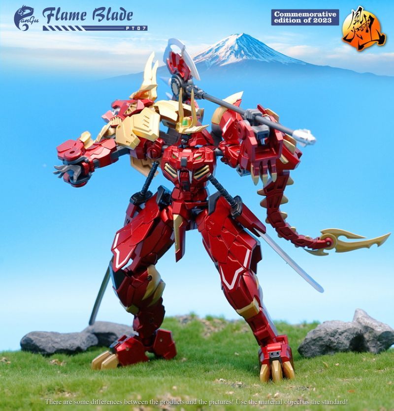 [In stock] Pangu Toys PT-07 The Blade of Fire Flame Blade Lio Convoy