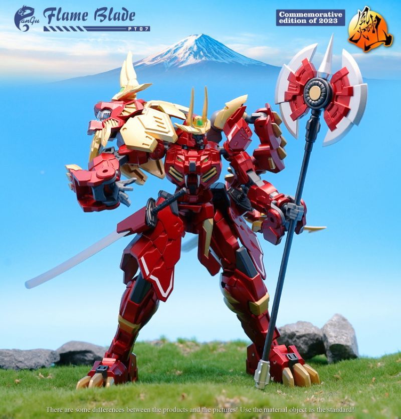 [In stock] Pangu Toys PT-07 The Blade of Fire Flame Blade Lio Convoy