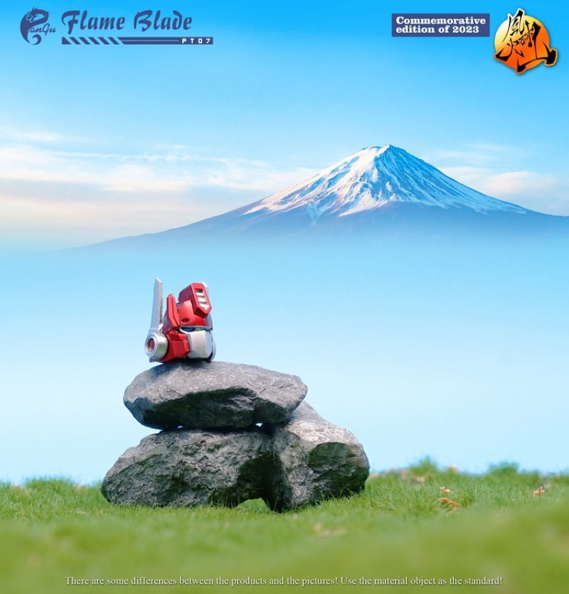 [In stock] Pangu Toys PT-07 The Blade of Fire Flame Blade Lio Convoy