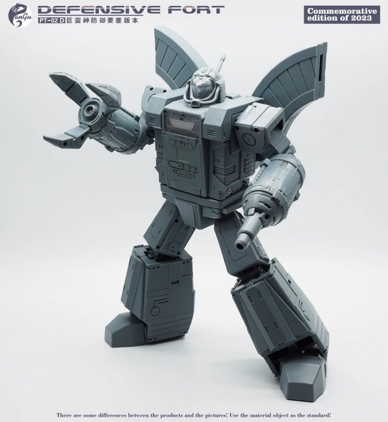 [In stock] Pangu Toys PT-02D Defensive Fortress Gray Ver.