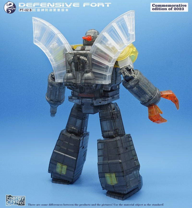 [In stock] Pangu Toys PT-02F Mighty Miracle God Omega Supreme Transparent Ver.