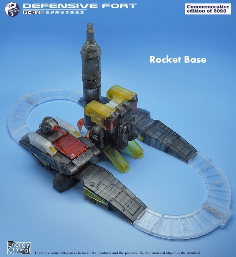 [In stock] Pangu Toys PT-02F Mighty Miracle God Omega Supreme Transparent Ver.