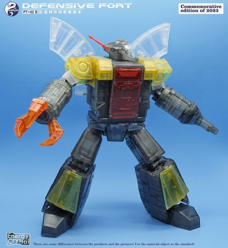 [In stock] Pangu Toys PT-02F Mighty Miracle God Omega Supreme Transparent Ver.