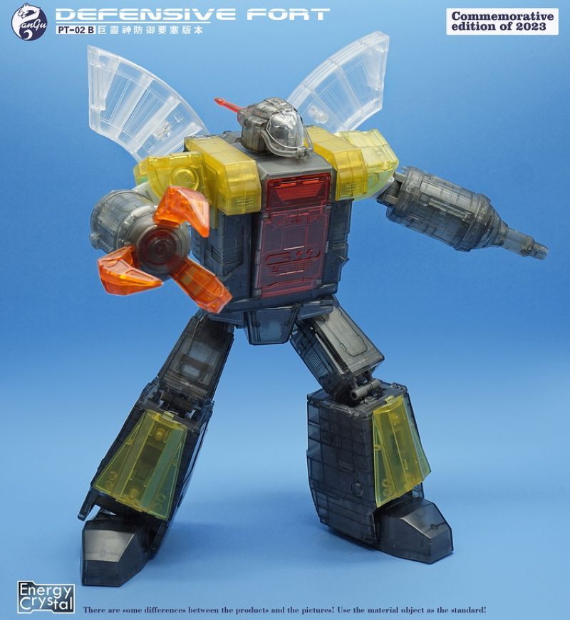 [In stock] Pangu Toys PT-02F Mighty Miracle God Omega Supreme Transparent Ver.