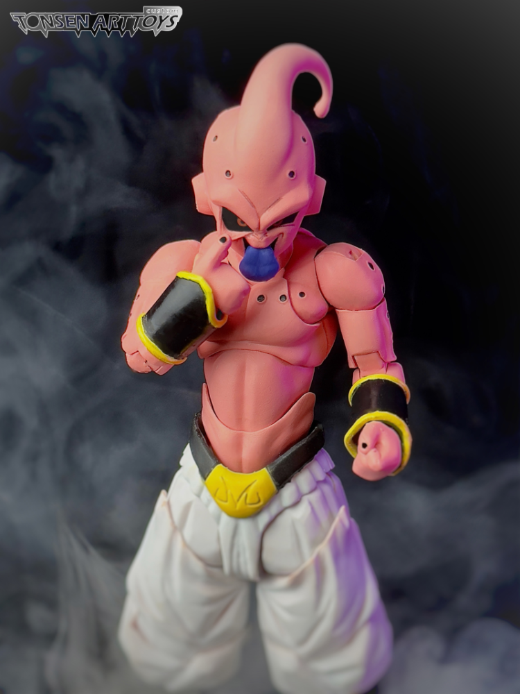 [In stock] Tonsen Arttoys Dragon Ball Adolescent Malevolence Swallower Majin Buu B  Action Figure