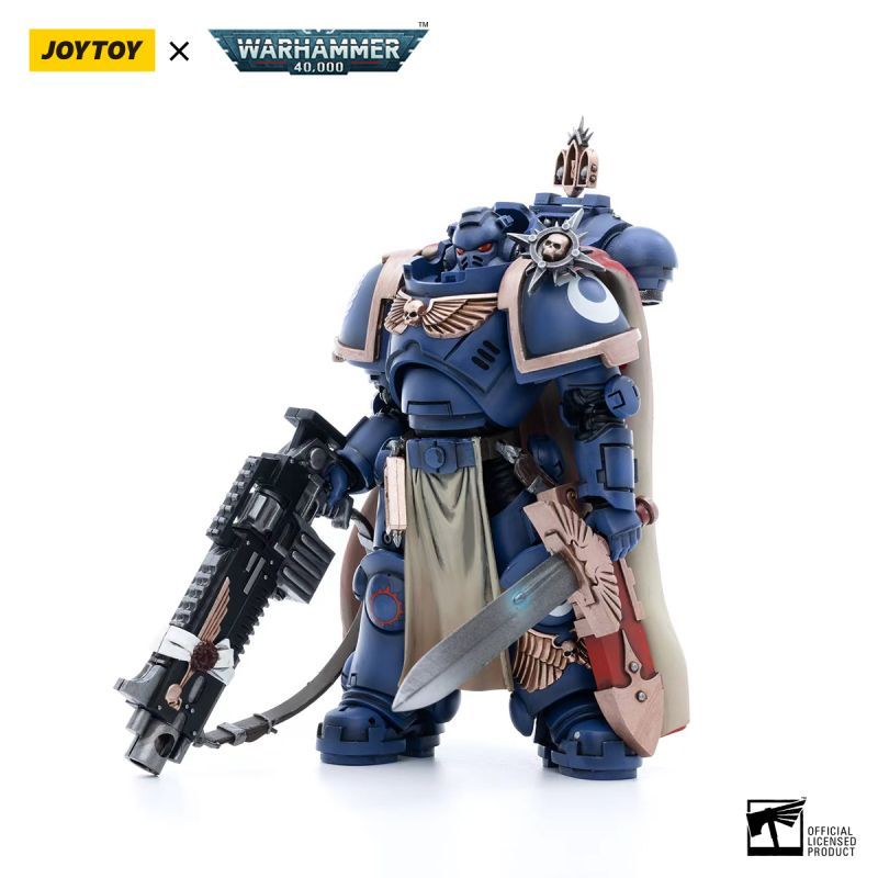 [Pre-sale] JOYTOY Warhammer 40,000 Ultramarines Captain with Master-crafted Heavy Bolt rifle