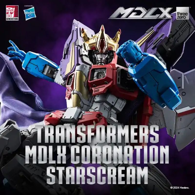 [Pre-sale] Threezero 3Z08320W0 MDLX Transformers Coronation Starscream