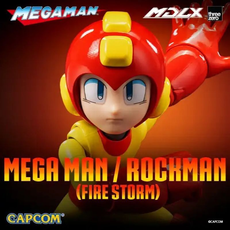 [Pre-sale]Threezero 3A 3Z0874 MDLX Mega Man Rockman (Fire Storm)