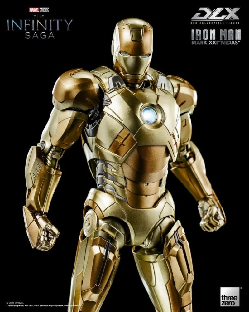 [Pre-sale] Threezero 3Z08300C0 DLX Marvel Studios: The Infinity Saga Iron Man Mark 21 Midas