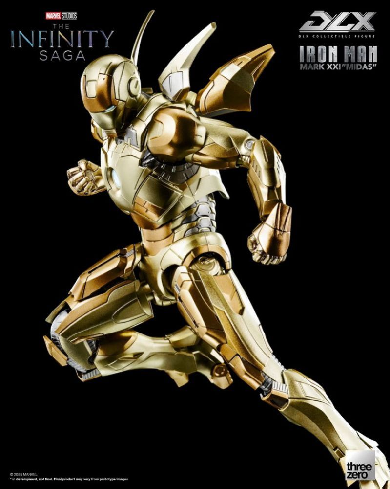 [Pre-sale] Threezero 3Z08300C0 DLX Marvel Studios: The Infinity Saga Iron Man Mark 21 Midas
