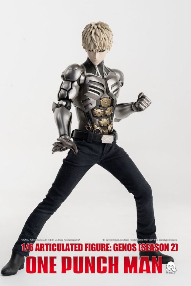 [In stock] Threezero ONE-PUNCH MAN Articulated Figure: Genos (SEASON 2) Standard Version
