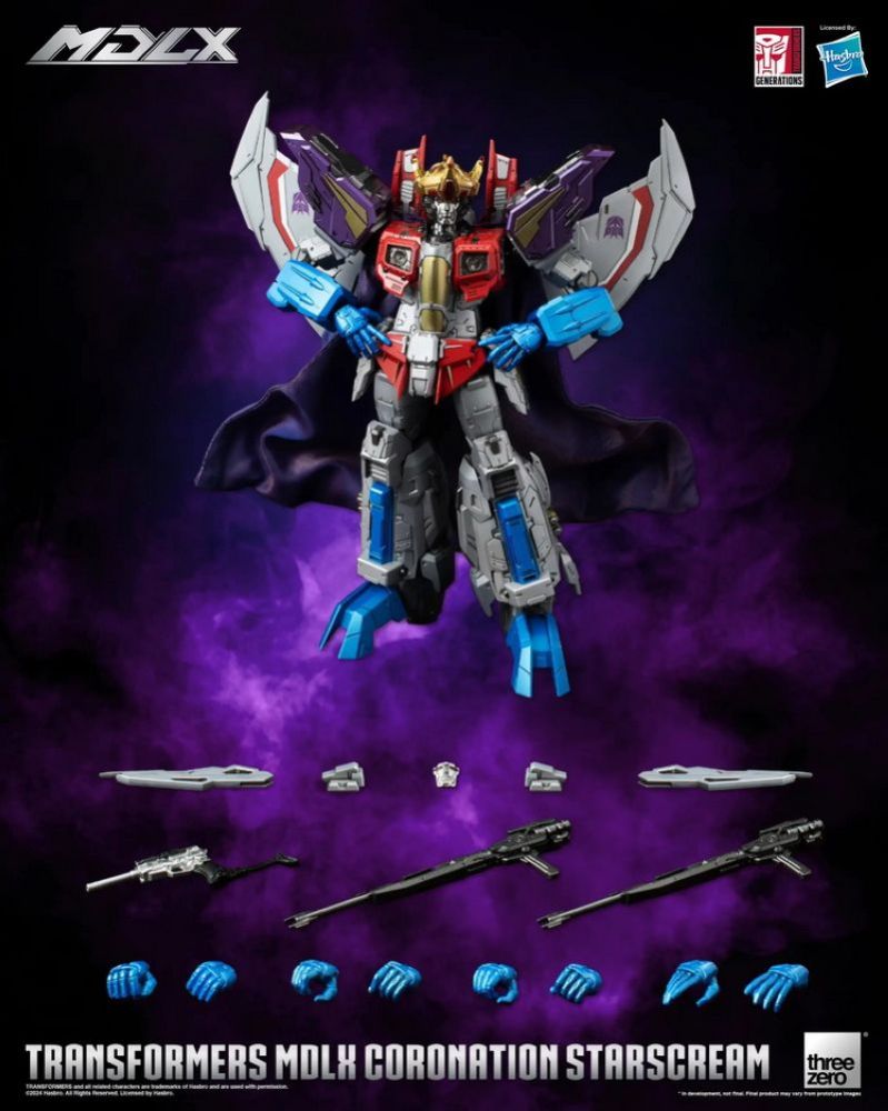 [Pre-sale] Threezero 3Z08320W0 MDLX Transformers Coronation Starscream
