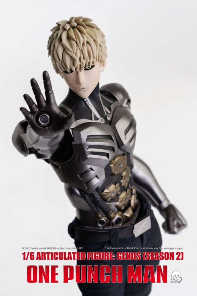 [In stock] Threezero ONE-PUNCH MAN Articulated Figure: Genos (SEASON 2) Standard Version