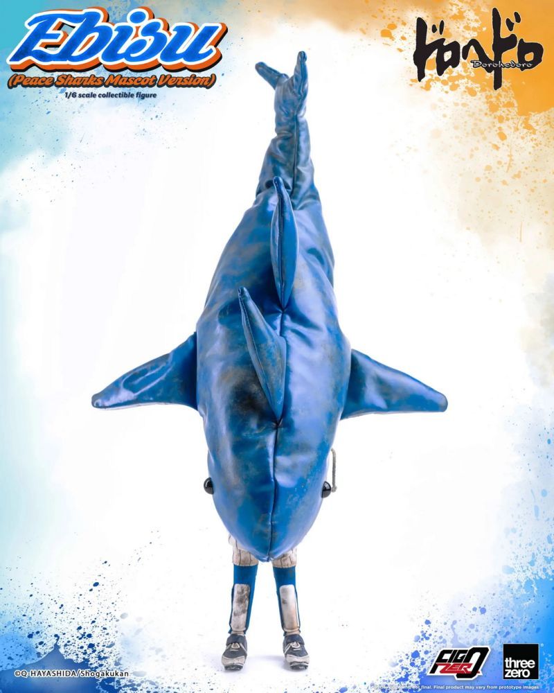 [Pre-sale] Threezero 3Z07150W0 Dorohedoro FigZero Ebisu (Peace Sharks Mascot Version)