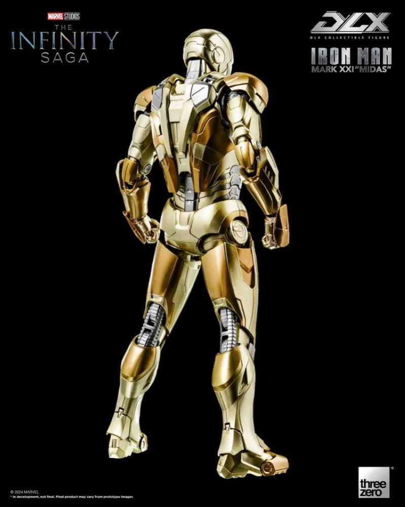 [Pre-sale] Threezero 3Z08300C0 DLX Marvel Studios: The Infinity Saga Iron Man Mark 21 Midas