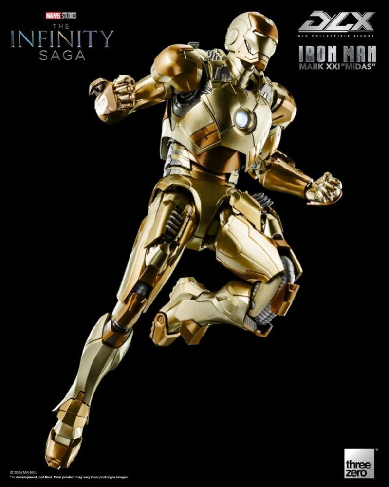 [Pre-sale] Threezero 3Z08300C0 DLX Marvel Studios: The Infinity Saga Iron Man Mark 21 Midas
