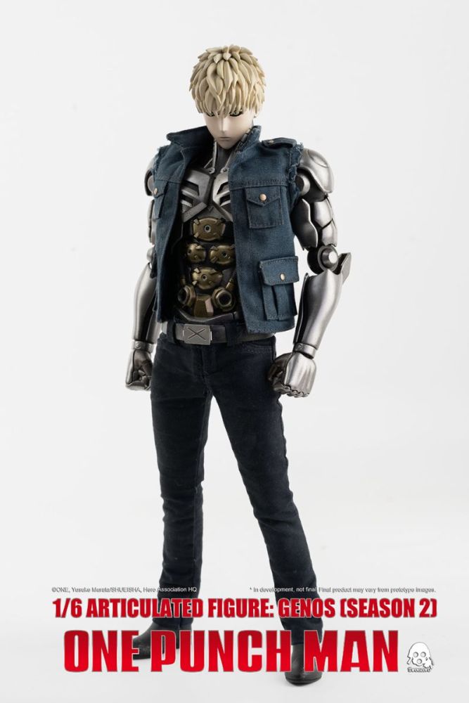 [In stock] Threezero ONE-PUNCH MAN Articulated Figure: Genos (SEASON 2) Standard Version