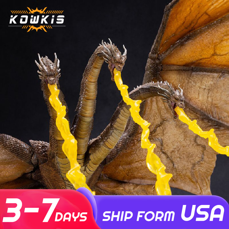 [Pre-sale] HIYA Exquisite Basic Series Godzilla:King of the Monsters （2019）King Ghidorah 2.0 Action Figure US Warehouse