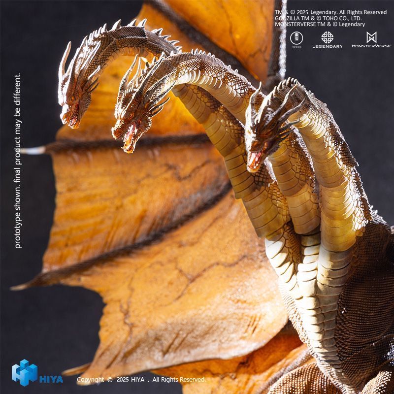 [Pre-sale] HIYA Exquisite Basic Series Godzilla:King of the Monsters （2019）King Ghidorah 2.0 Action Figure EU Warehouse