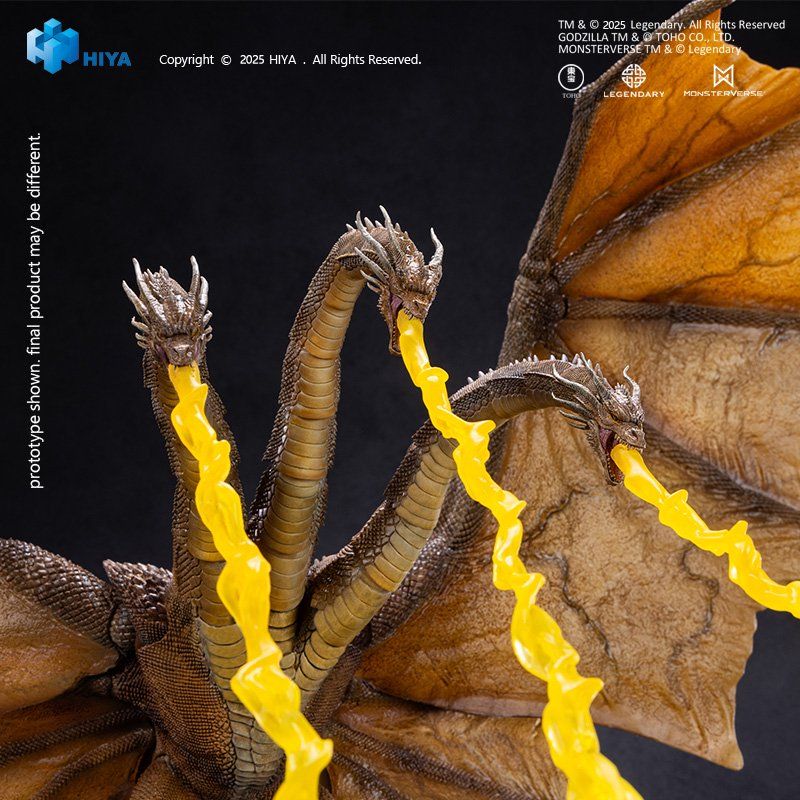 [In stock] HIYA Exquisite Basic Series Godzilla:King of the Monsters （2019）King Ghidorah 2.0 Action Figure