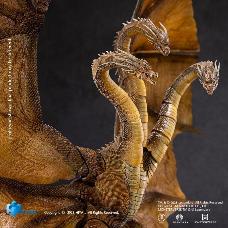 [Pre-sale] HIYA Exquisite Basic Series Godzilla:King of the Monsters （2019）King Ghidorah 2.0 Action Figure EU Warehouse