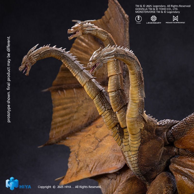 [Pre-sale] HIYA Exquisite Basic Series Godzilla:King of the Monsters （2019）King Ghidorah 2.0 Action Figure US Warehouse