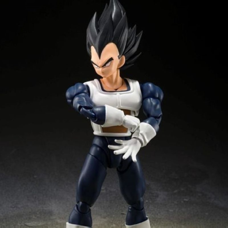 [In stock] Bandai Dragon Ball Z S.H.Figuarts Vegeta (Older Style Battle Clothes) Exclusive Action Figure