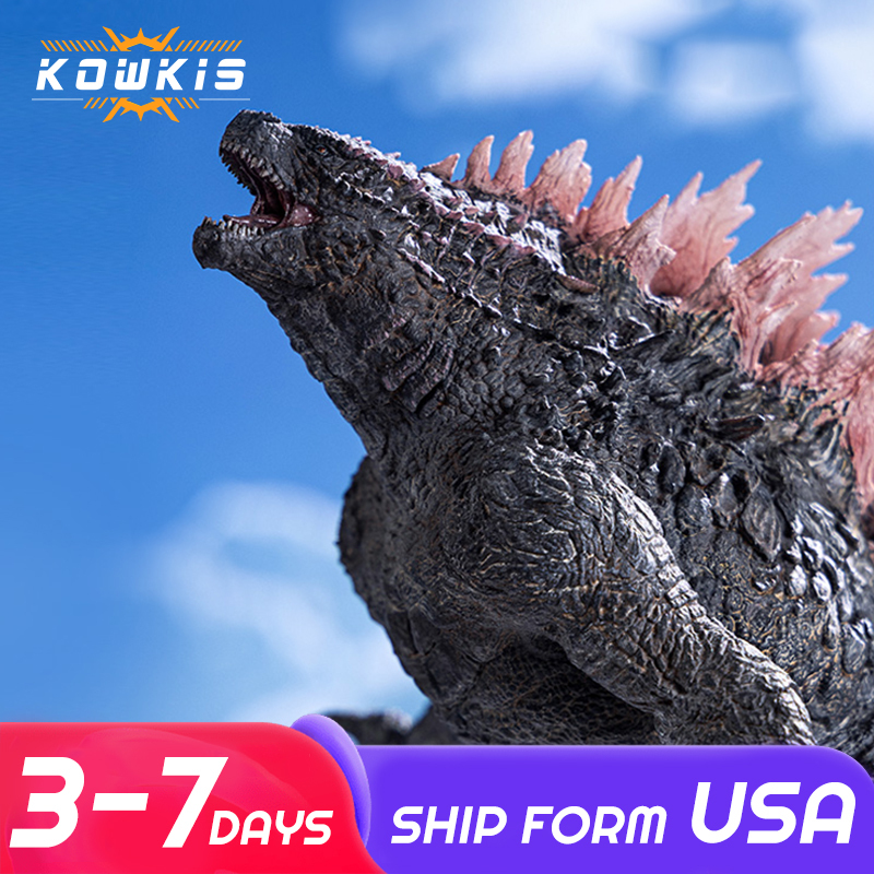 [In stock] HIYA Stylist series Godzilla x Kong The New Empire Godzilla Evolved Ver. PVC statue US Warehouse