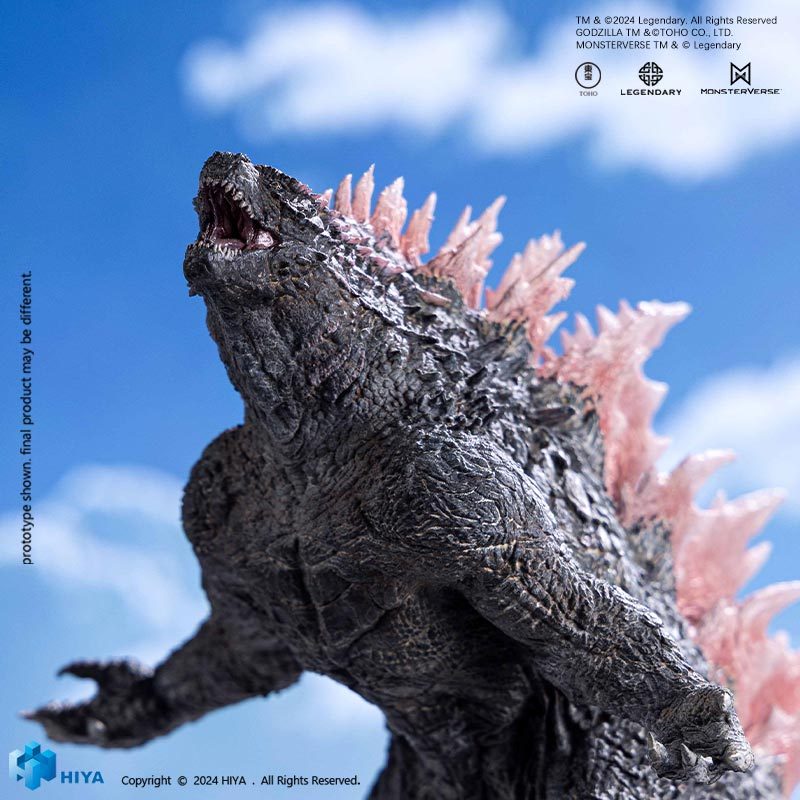 [In stock] HIYA Stylist series Godzilla x Kong The New Empire Godzilla Evolved Ver. PVC statue US Warehouse