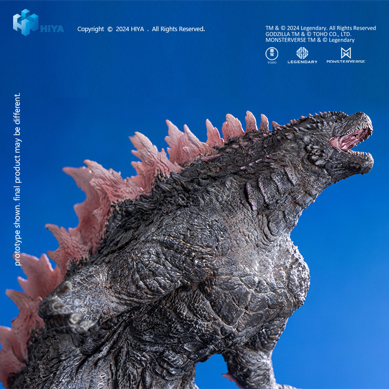 [In stock] HIYA Stylist series Godzilla x Kong The New Empire Godzilla Evolved Ver. PVC statue US Warehouse