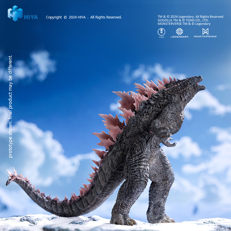 [In stock] HIYA Stylist series Godzilla x Kong The New Empire Godzilla Evolved Ver. PVC statue US Warehouse