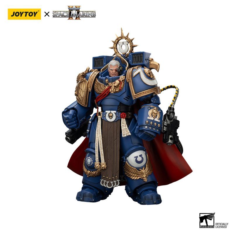 [Pre-sale] JOYTOY Warhammer 40K Ultramarines Marneus Calgar, Chapter Master with MKX Gravis Armour and Gauntlets of Ultramar
