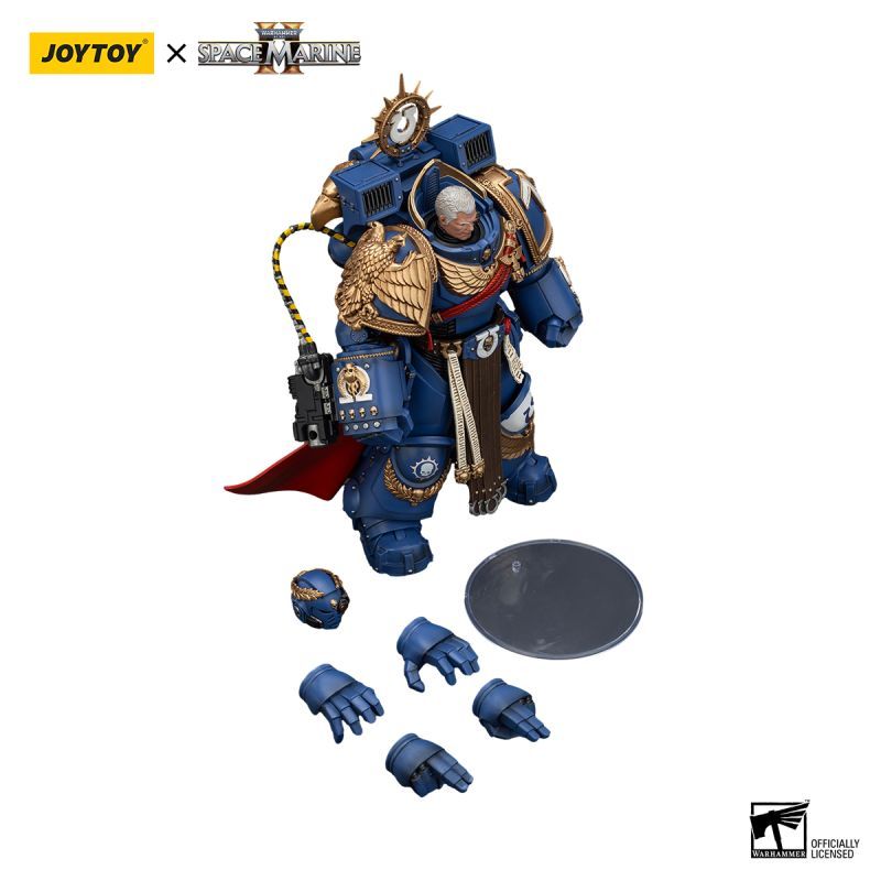[Pre-sale] JOYTOY Warhammer 40K Ultramarines Marneus Calgar, Chapter Master with MKX Gravis Armour and Gauntlets of Ultramar