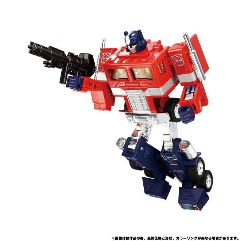 [In stock] TAKARA TOMY Transformers Masterpiece Missing Link C-01 Optimus Prime With Trailer