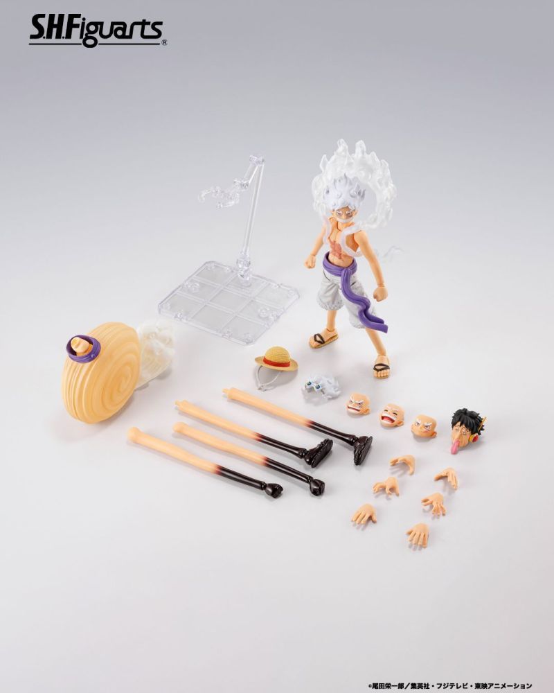 [Pre-sale] Bandai S.H.Figuarts MONKEY.D.LUFFY -Gear 5 Future Island Egghead-