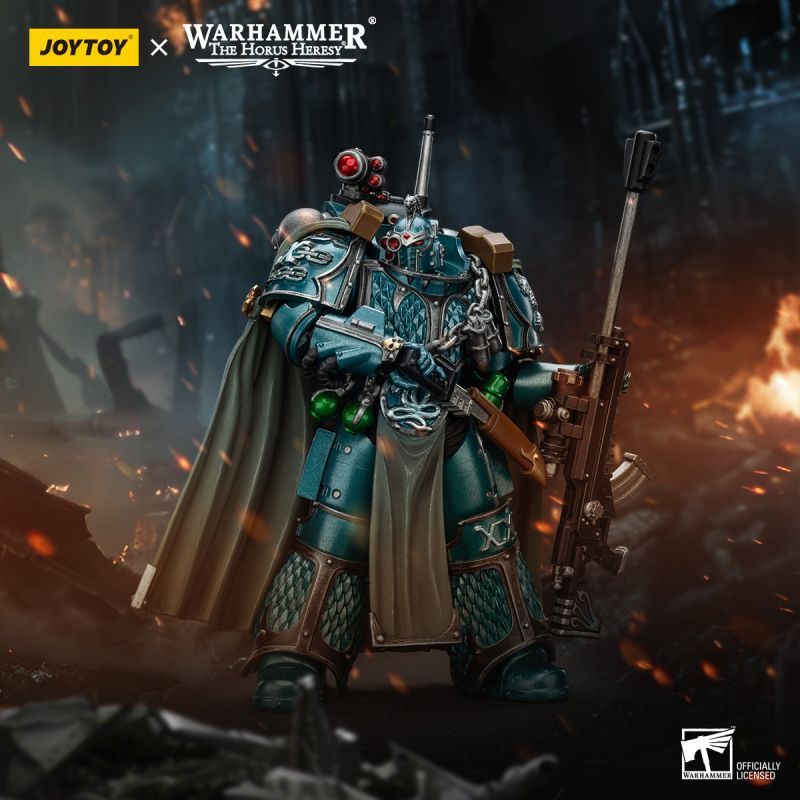[Pre-sale] JOYTOY Warhammer The Horus Heresy Alpha Legion Exodus 'The One who is Many’ With Sniper Rifle And Power Dagger