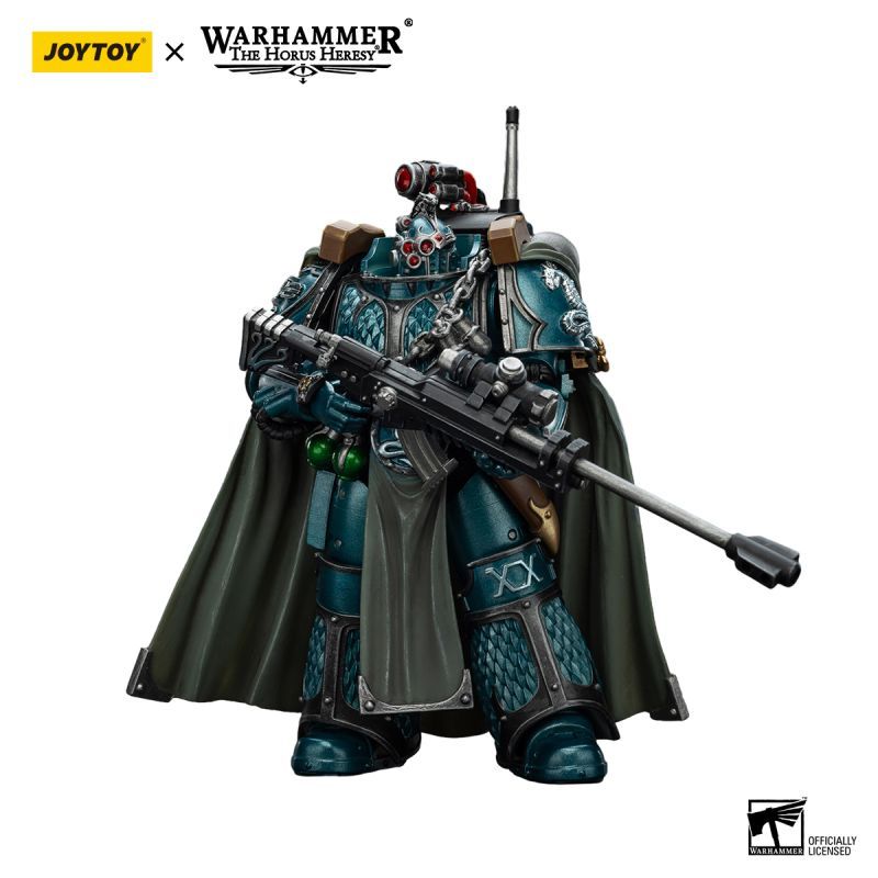 [Pre-sale] JOYTOY Warhammer The Horus Heresy Alpha Legion Exodus 'The One who is Many’ With Sniper Rifle And Power Dagger