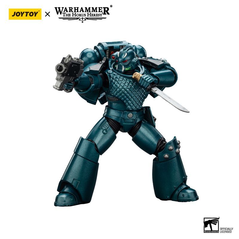 [Pre-sale] JOYTOY Warhammer The Horus Heresy Alpha Legion Headhunter With Banestrike Combi-Bolter And Power Dagger