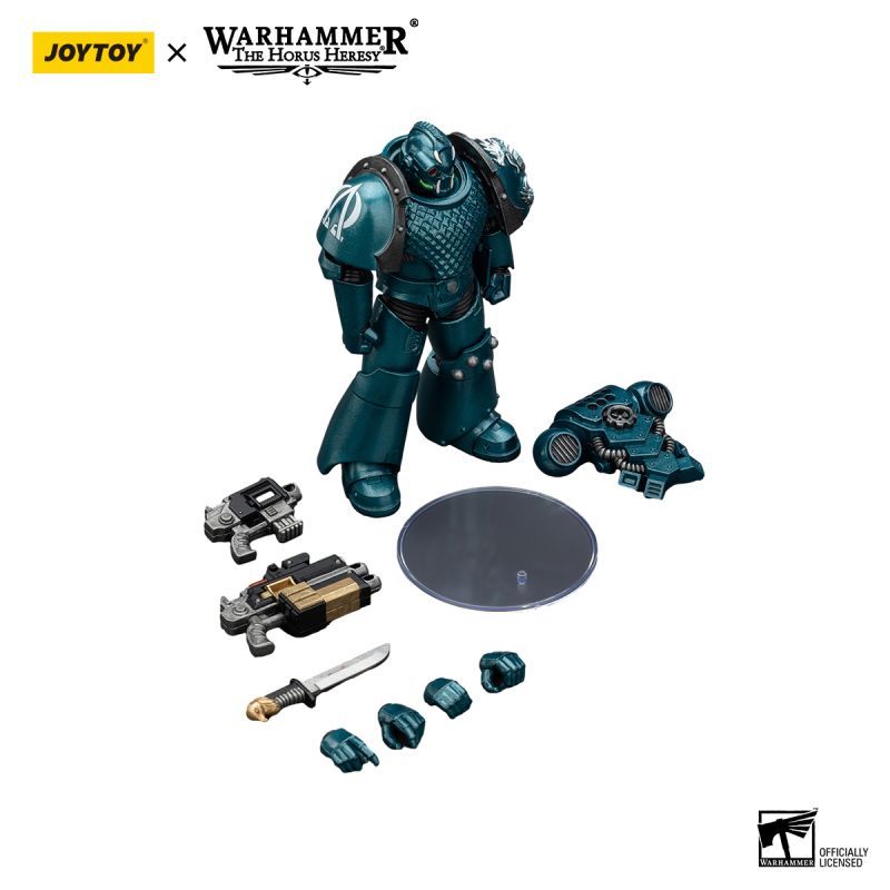 [Pre-sale] JOYTOY Warhammer The Horus Heresy Alpha Legion Headhunter With Banestrike Combi-Bolter And Power Dagger