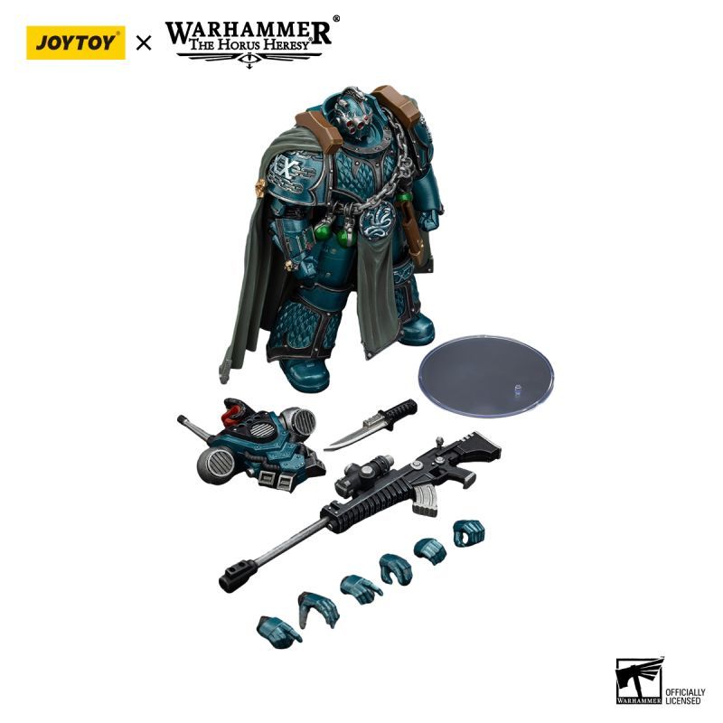 [Pre-sale] JOYTOY Warhammer The Horus Heresy Alpha Legion Exodus 'The One who is Many’ With Sniper Rifle And Power Dagger