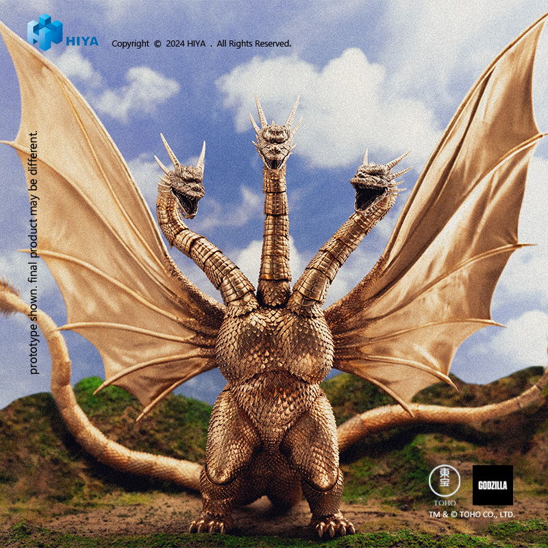 [Pre-sale] HIYA Exquisite Basic Series Godzilla vs King ghidorah 1991 King ghidorah US Warehouse