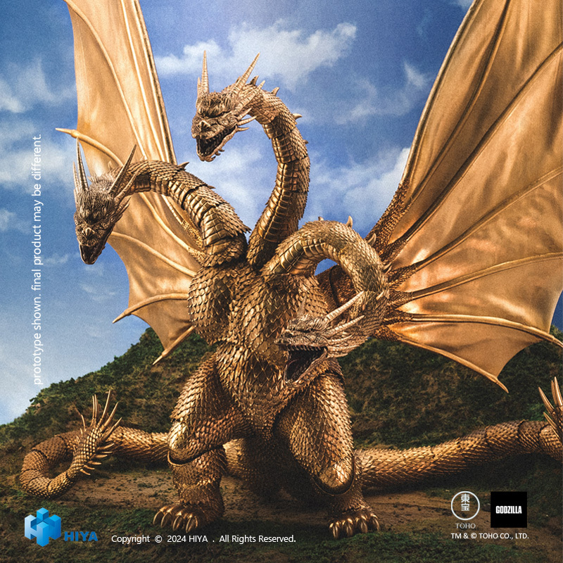 [Pre-sale] HIYA Exquisite Basic Series Godzilla vs King ghidorah 1991 King ghidorah US Warehouse