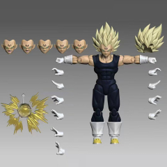 [In stock] Black Hole Toys Dragon Ball Majin Vegeta Super Saiyan Black Shirt Standard version